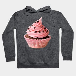 pink cupcake Hoodie